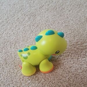 Fisher Price Baby Green Dinosaur Sensory Toy